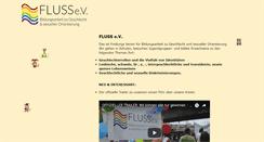 Desktop Screenshot of fluss-freiburg.de
